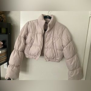 H&M cropped puffer jacket